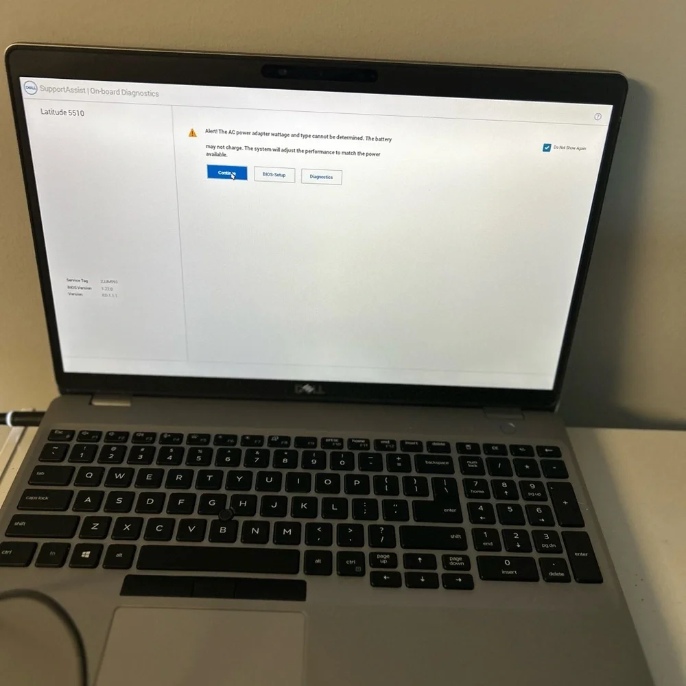 Business Dell laptop Latitude 5510